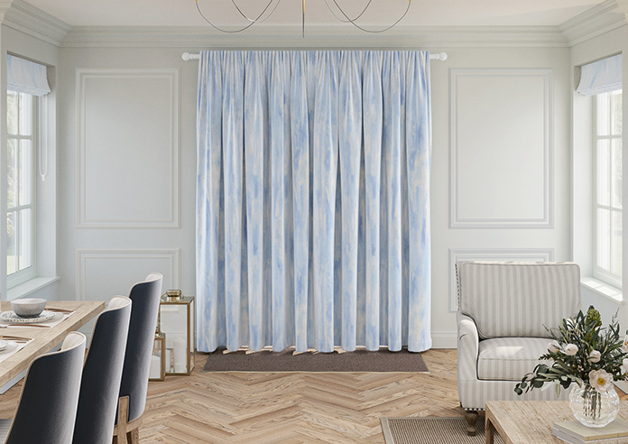 Waterfall, Azure - Made to Measure Curtains - Image 7